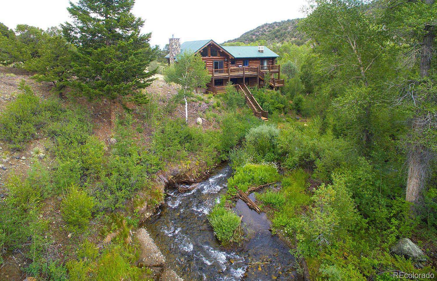 35.6 Acres of Recreational Land with Home for Sale in Salida, Colorado