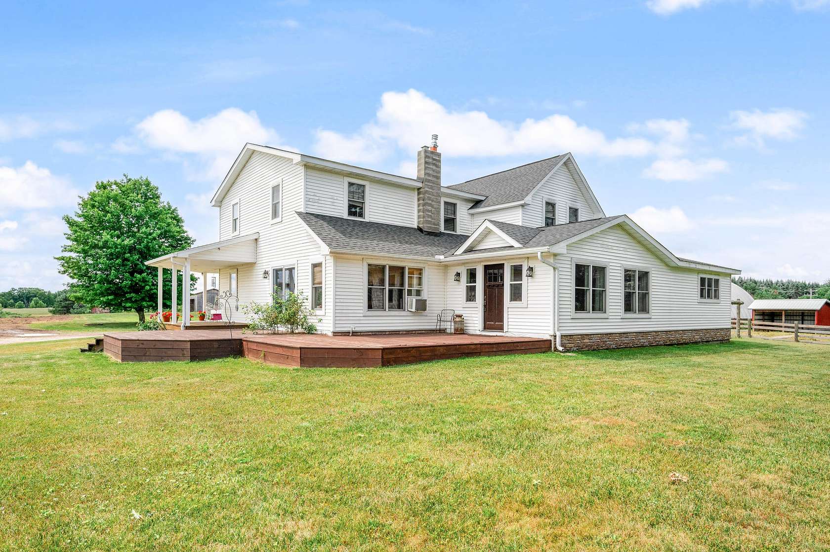 20 Acres of Agricultural Land with Home for Sale in Tustin, Michigan