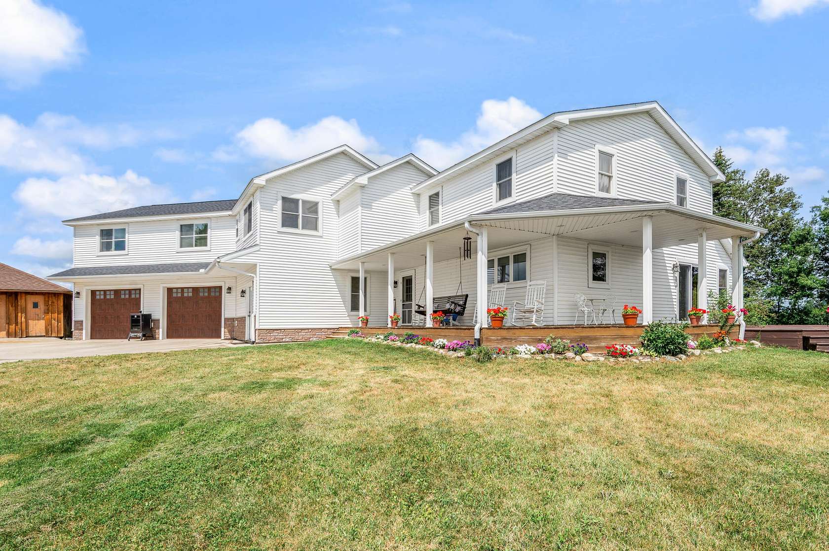 20 Acres of Agricultural Land with Home for Sale in Tustin, Michigan