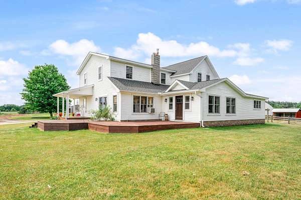 20 Acres of Agricultural Land with Home for Sale in Tustin, Michigan