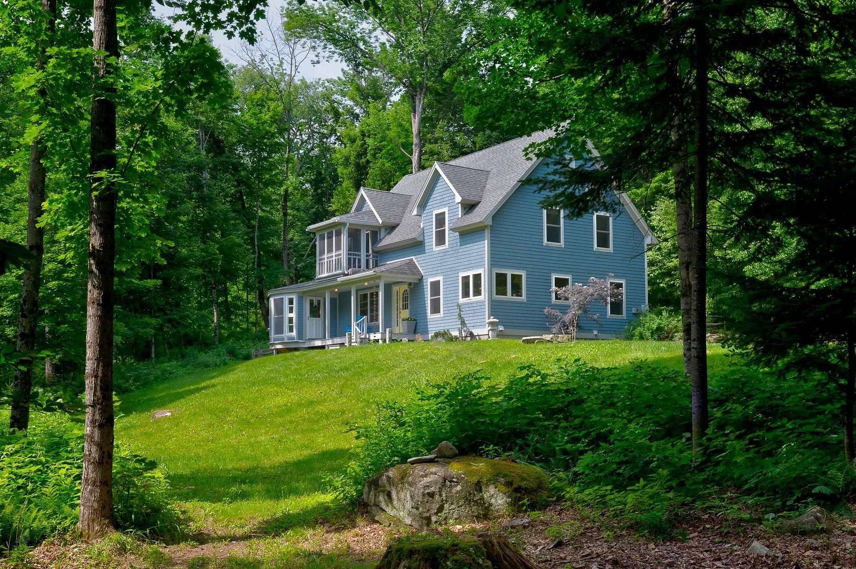 5 Acres of Land with Home for Sale in Sugar Hill, New Hampshire