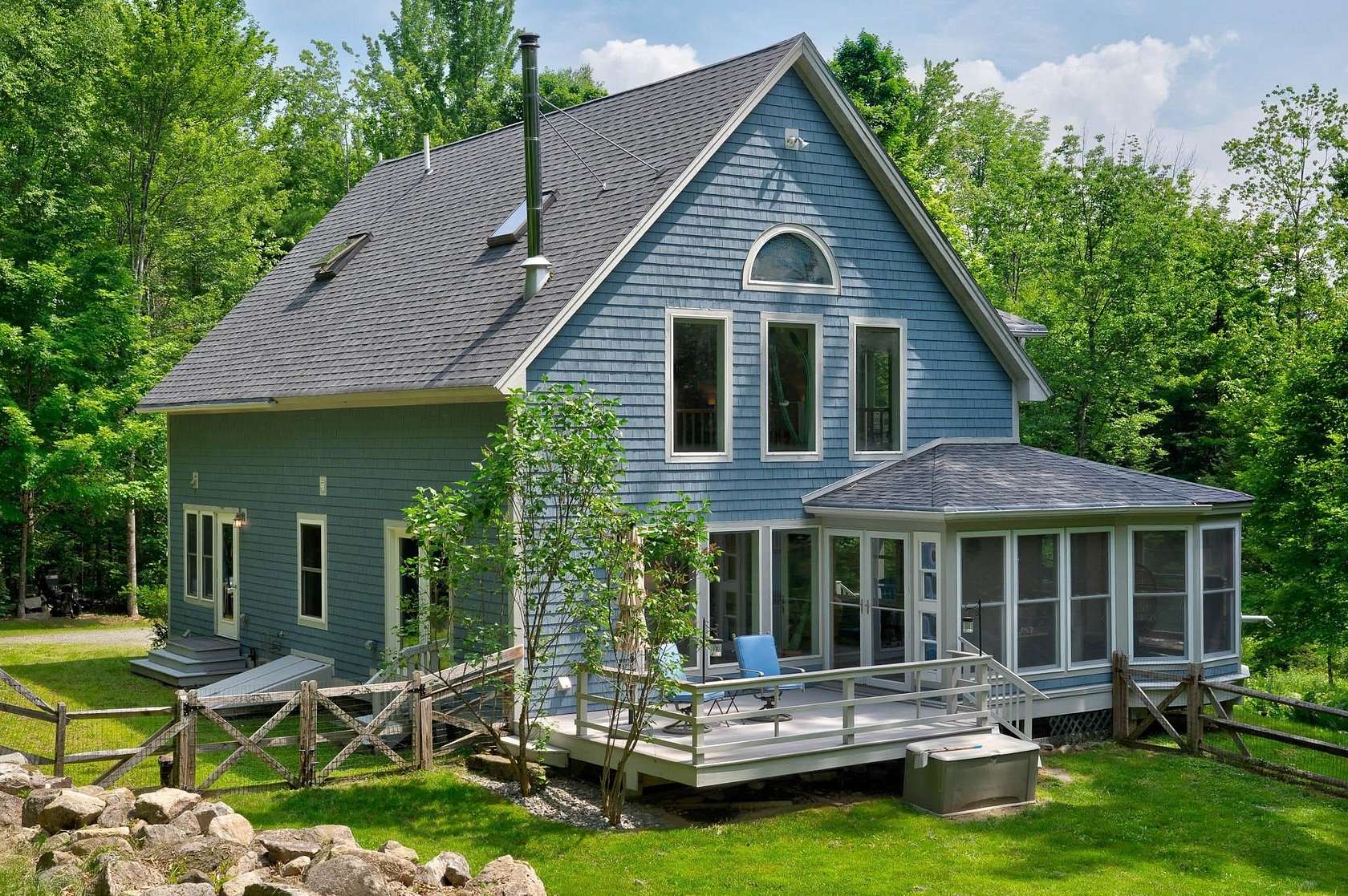 5 Acres of Land with Home for Sale in Sugar Hill, New Hampshire