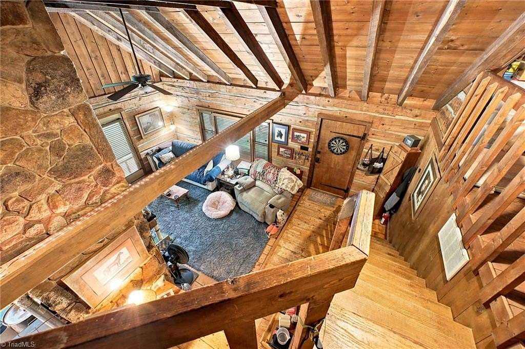 7.82 Acres of Land with Home for Sale in Walnut Cove, North Carolina