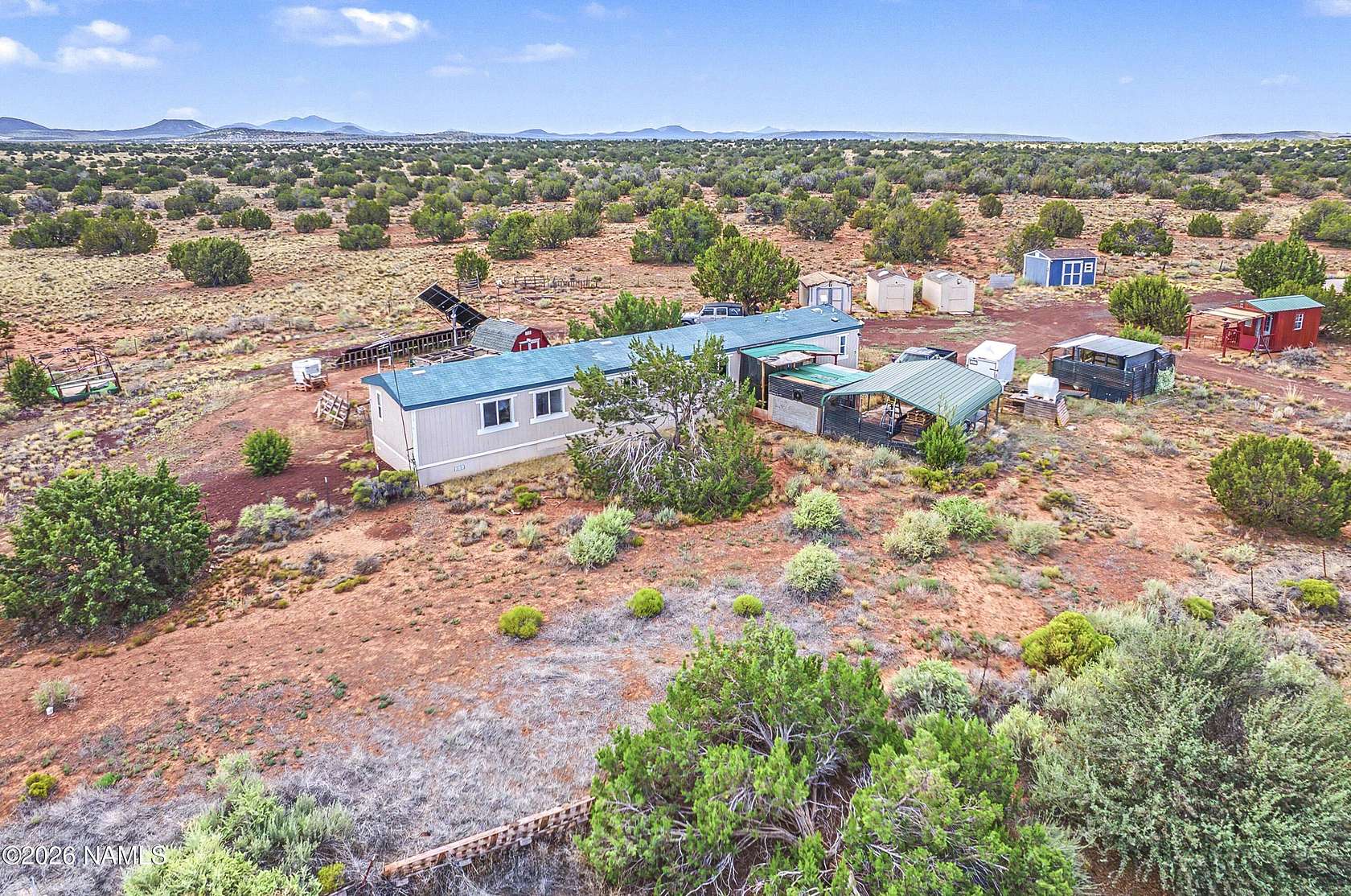 3 Acres of Land with Home for Sale in Williams, Arizona