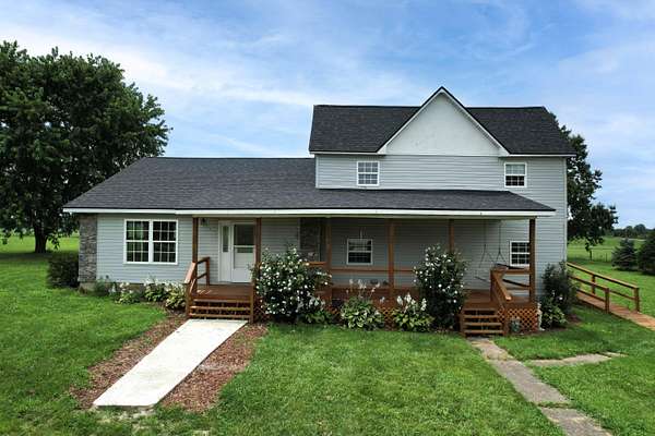 7.79 Acres of Land with Home for Sale in Marshfield, Missouri