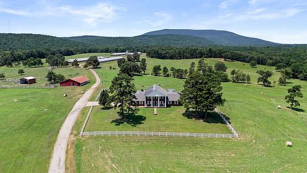 160 Acres of Agricultural Land with Home for Sale in Waldron, Arkansas