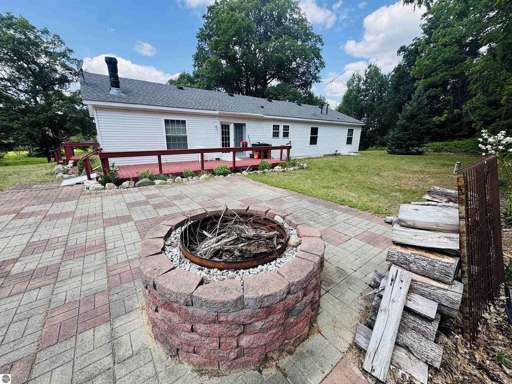 9.62 Acres of Land with Home for Sale in Fife Lake, Michigan