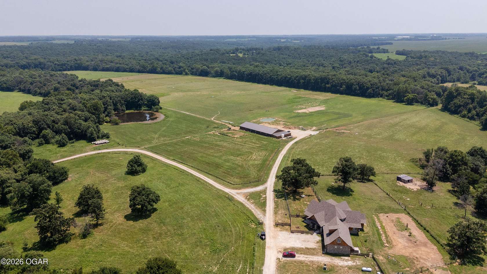 296 Acres of Land with Home for Sale in Sheldon, Missouri