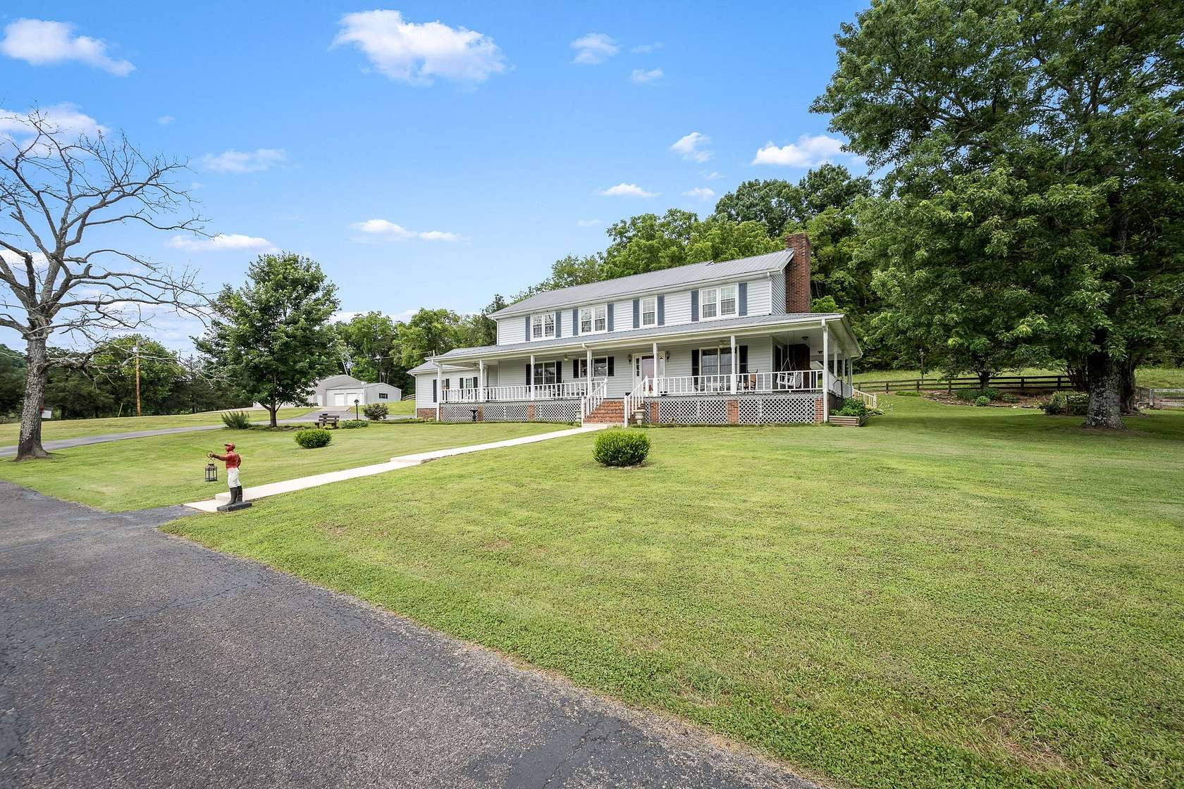 11.7 Acres of Land with Home for Sale in Lynchburg, Tennessee
