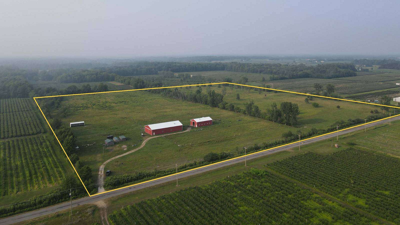 38.5 Acres of Agricultural Land for Sale in Covert, Michigan