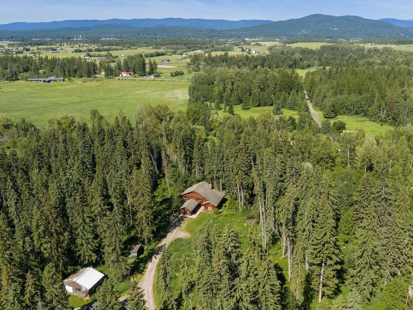 2.53 Acres of Land with Home for Sale in Whitefish, Montana