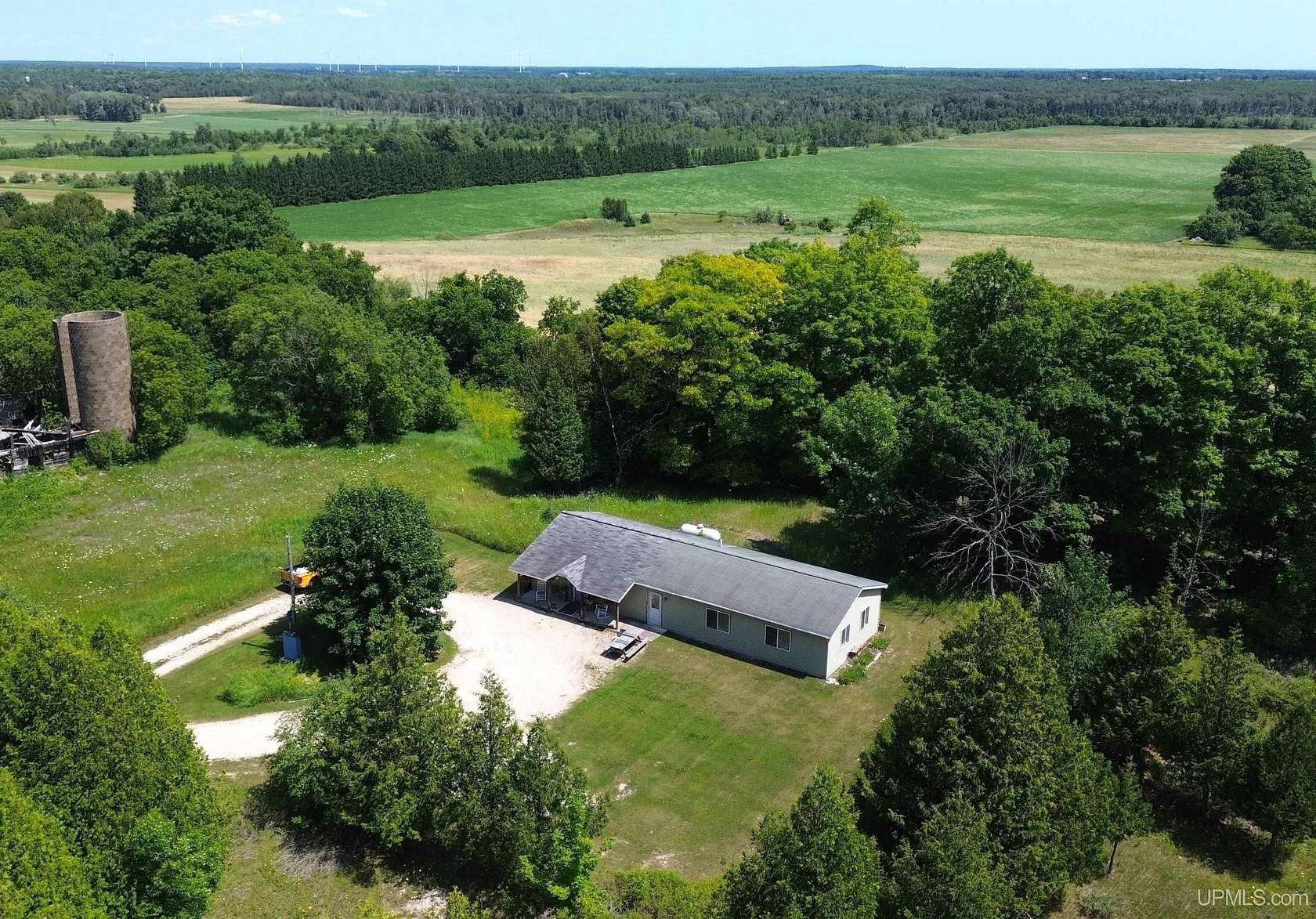 3.67 Acres of Improved Residential Land for Sale in Garden, Michigan