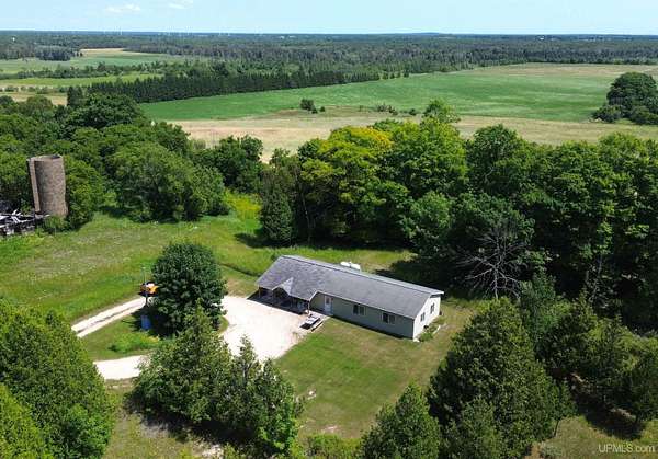 3.67 Acres of Improved Residential Land for Sale in Garden, Michigan