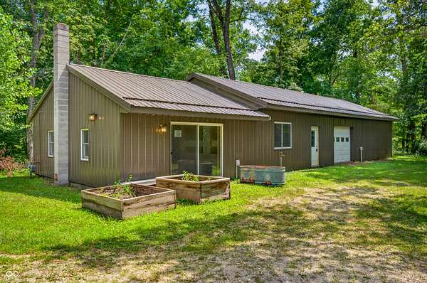 6.24 Acres of Land with Home for Sale in Nashville, Indiana