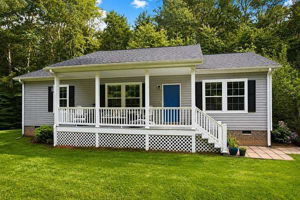 9.8 Acres of Land with Home for Sale in Hillsville, Virginia