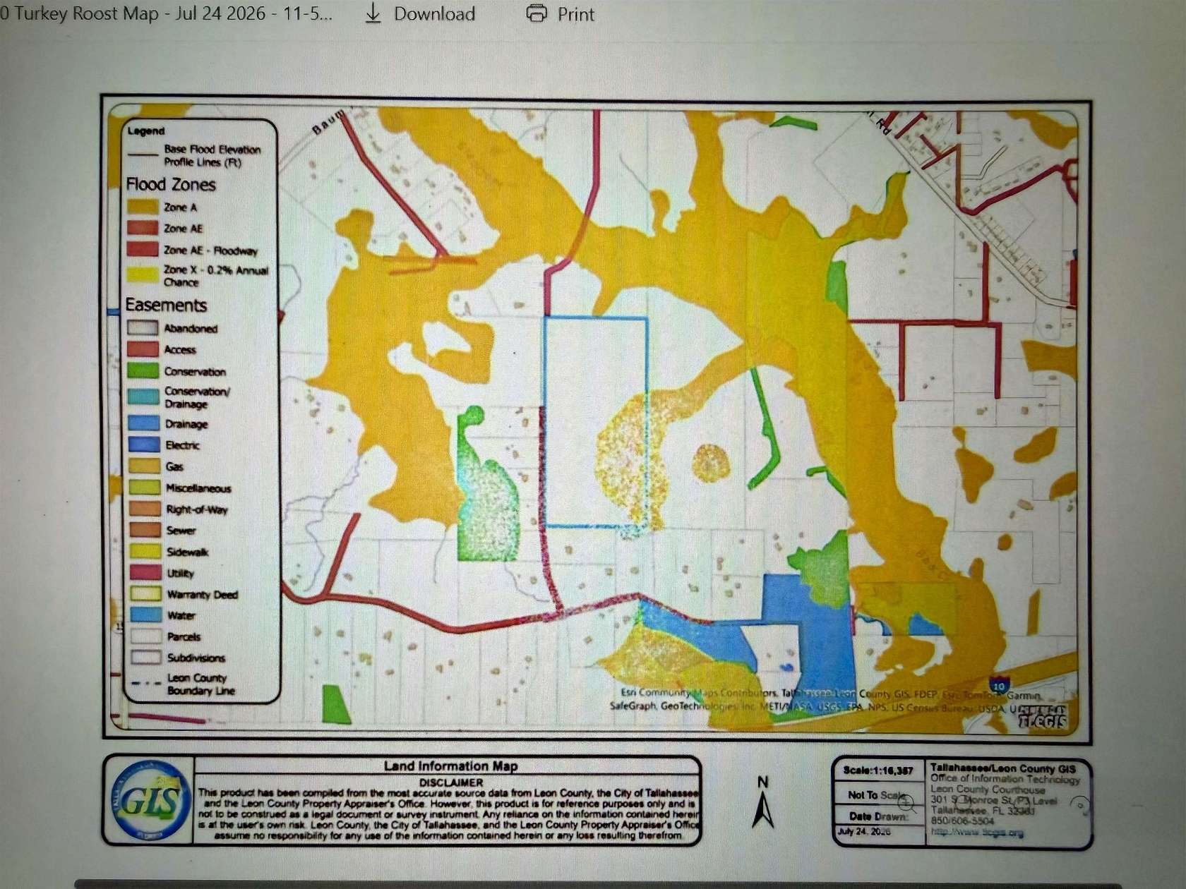 80.5 Acres of Land for Sale in Tallahassee, Florida