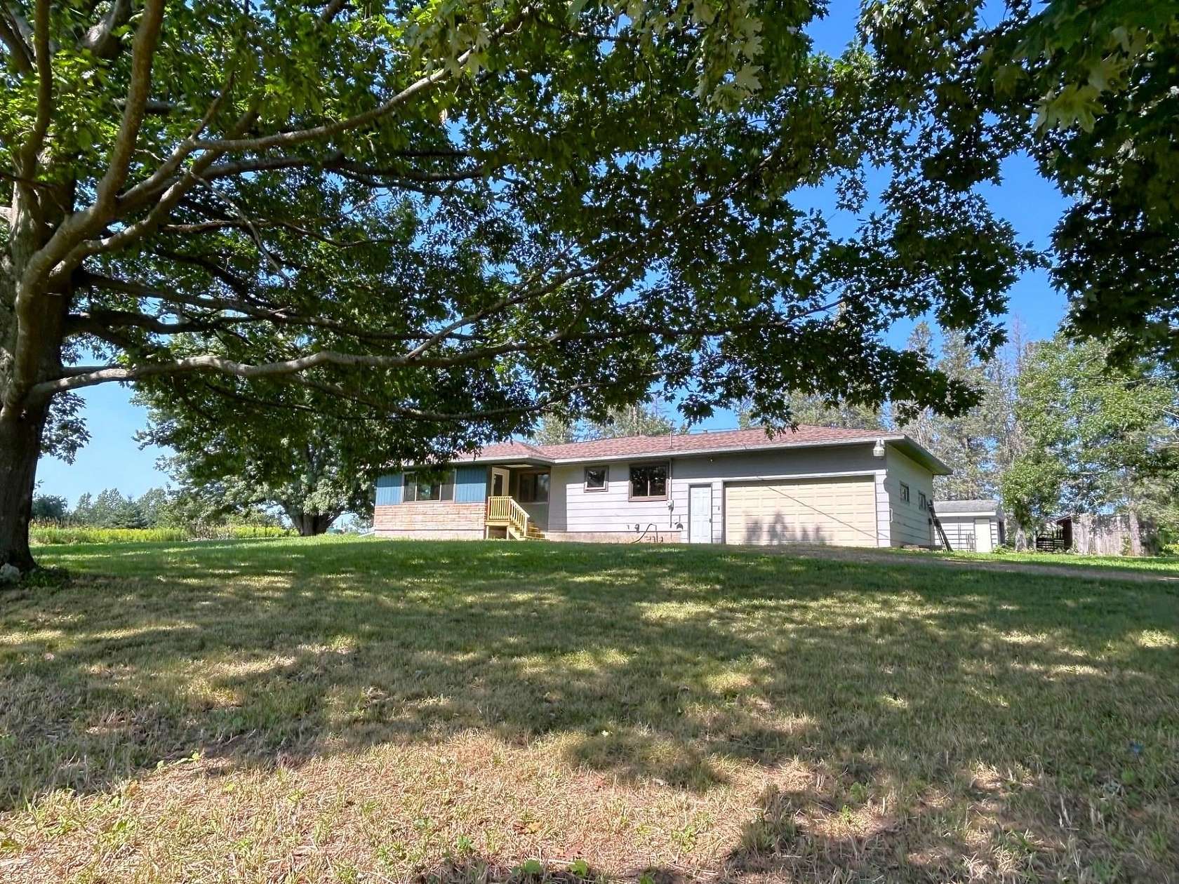 2.59 Acres of Land with Home for Sale in Aniwa, Wisconsin