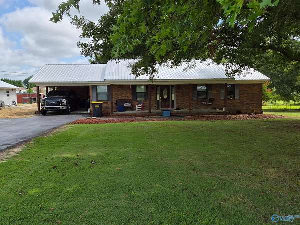 6.6 Acres of Land with Home for Sale in Eva, Alabama