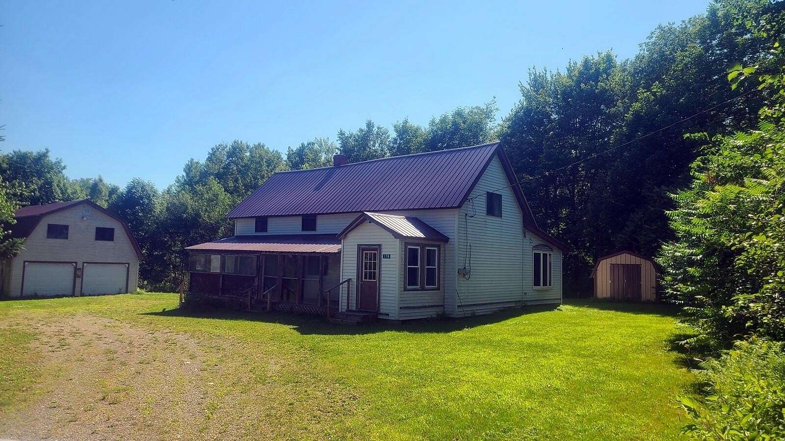 207 Acres of Recreational Land with Home for Sale in Danforth, Maine
