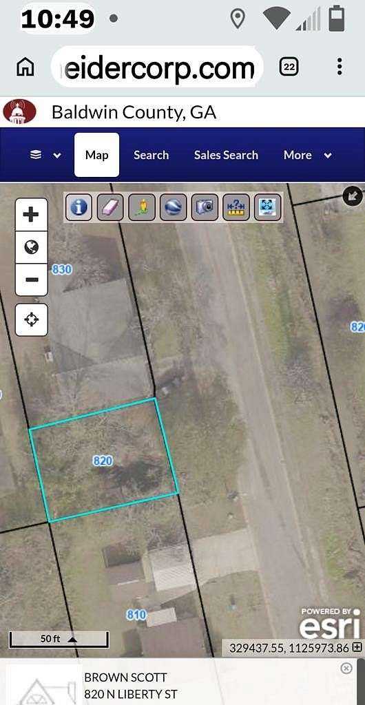 0.08 Acres of Land for Sale in Milledgeville, Georgia