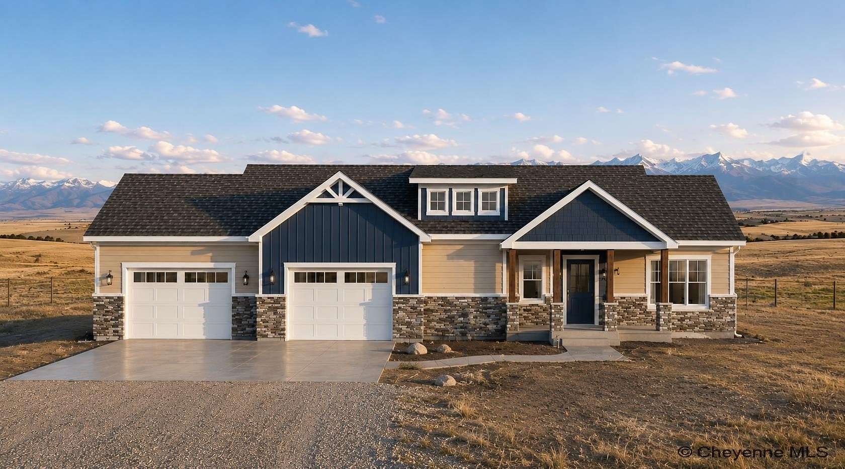 50 Acres of Land with Home for Sale in Cheyenne, Wyoming