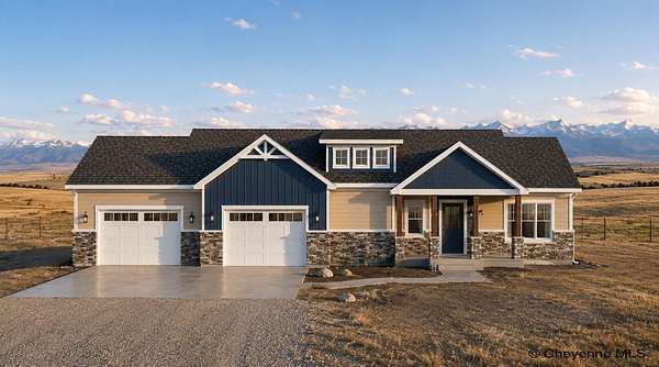 50 Acres of Land with Home for Sale in Cheyenne, Wyoming