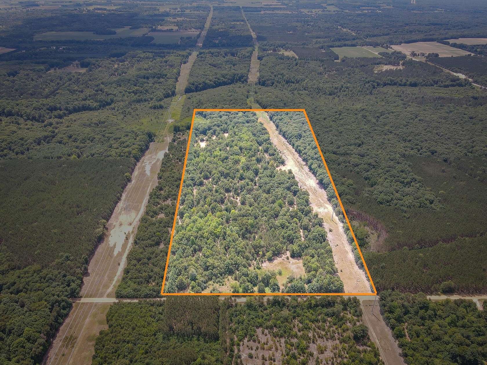 54 Acres of Land for Sale in Pentwater, Michigan
