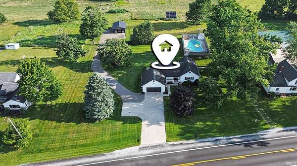 3.64 Acres of Land with Home for Auction in Goshen, Indiana