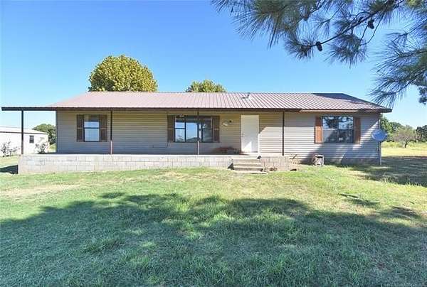 25 Acres of Agricultural Land with Home for Sale in Bristow, Oklahoma