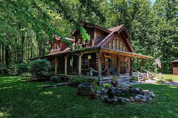 12 Acres of Land with Home for Sale in Madison Township, Indiana