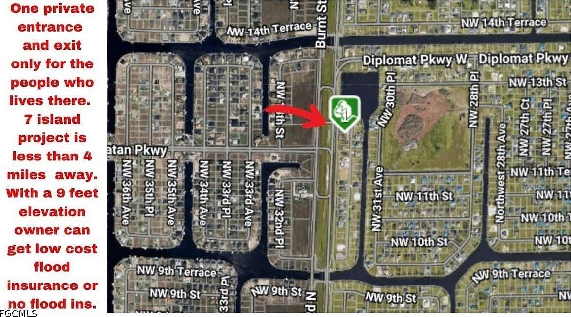 0.34 Acres of Residential Land for Sale in Cape Coral, Florida