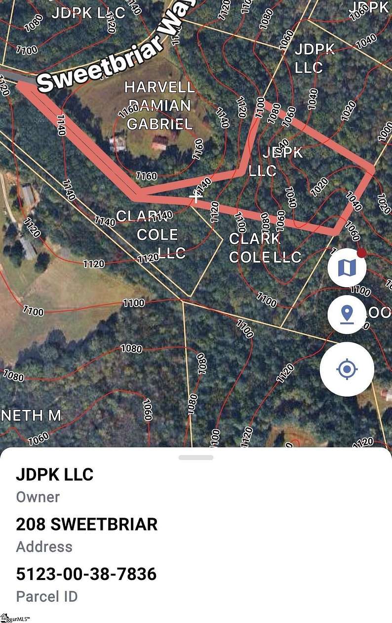5 Acres of Residential Land for Sale in Easley, South Carolina