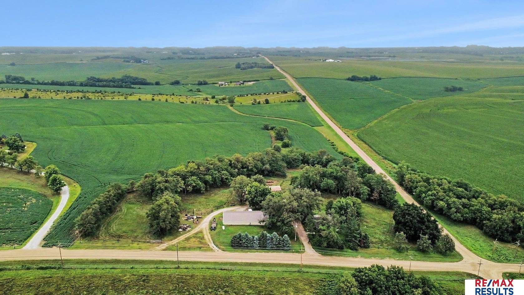 6.18 Acres of Land with Home for Sale in Yutan, Nebraska