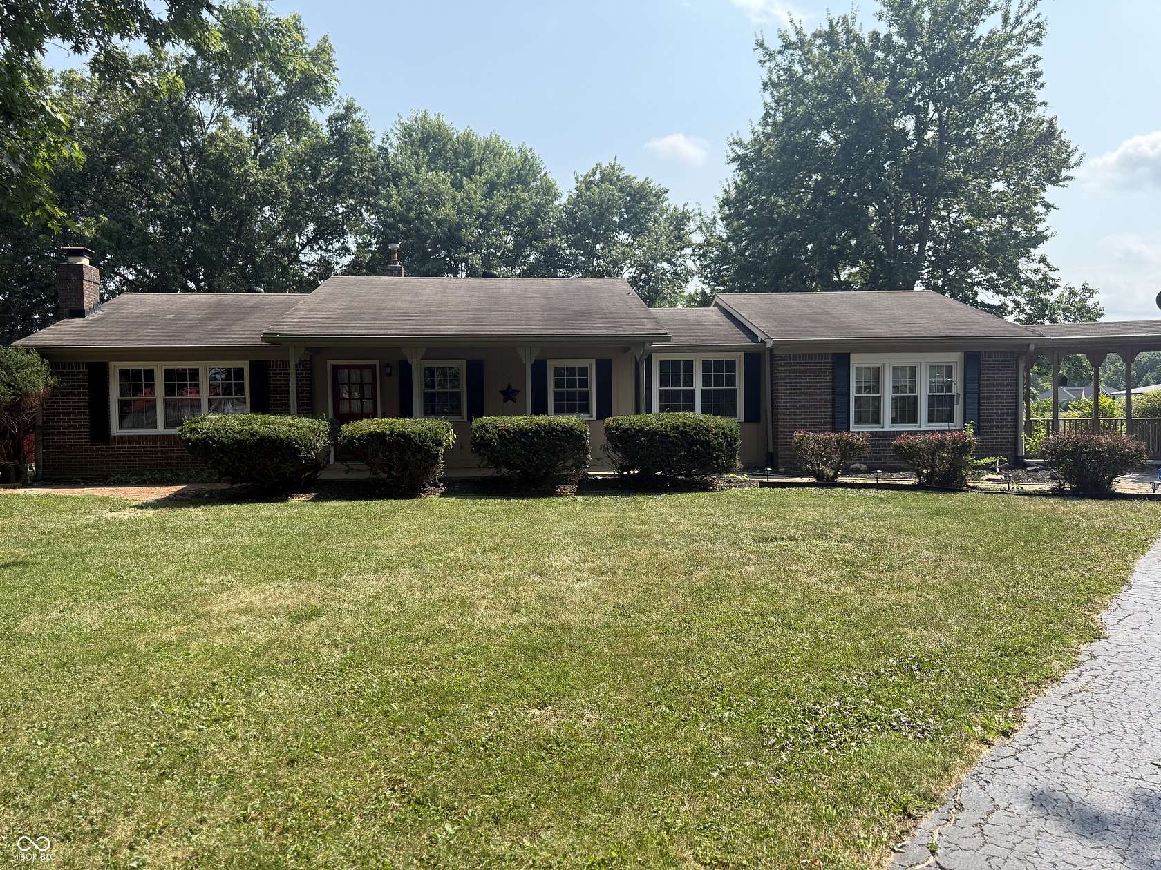 10 Acres of Land with Home for Sale in Martinsville, Indiana