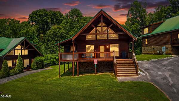 9.54 Acres of Land with Home for Sale in Pigeon Forge, Tennessee