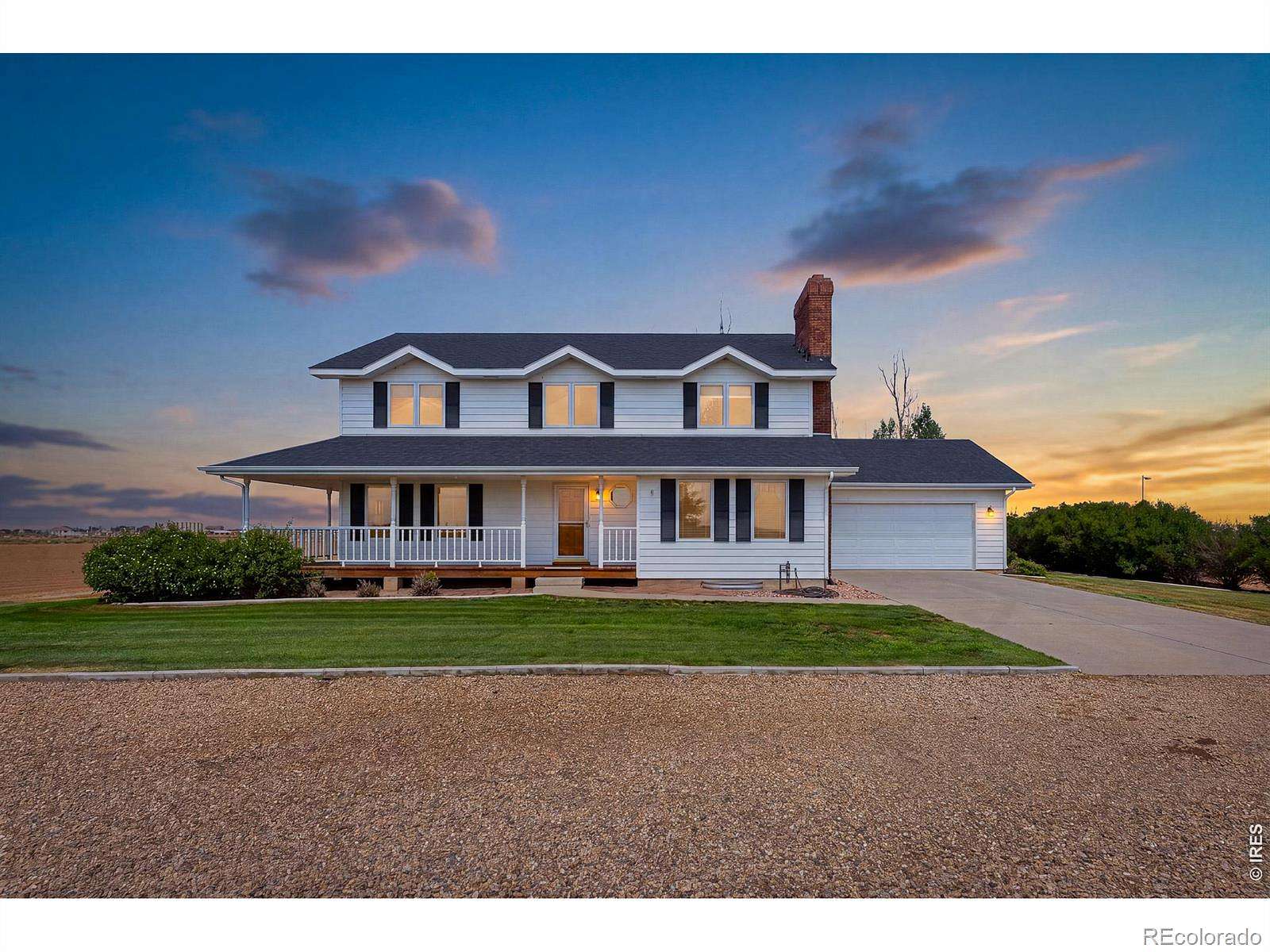 2.85 Acres of Land with Home for Sale in Kersey, Colorado