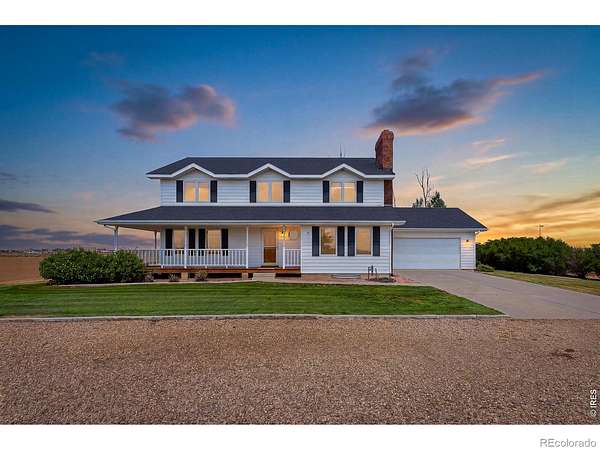 2.85 Acres of Land with Home for Sale in Kersey, Colorado