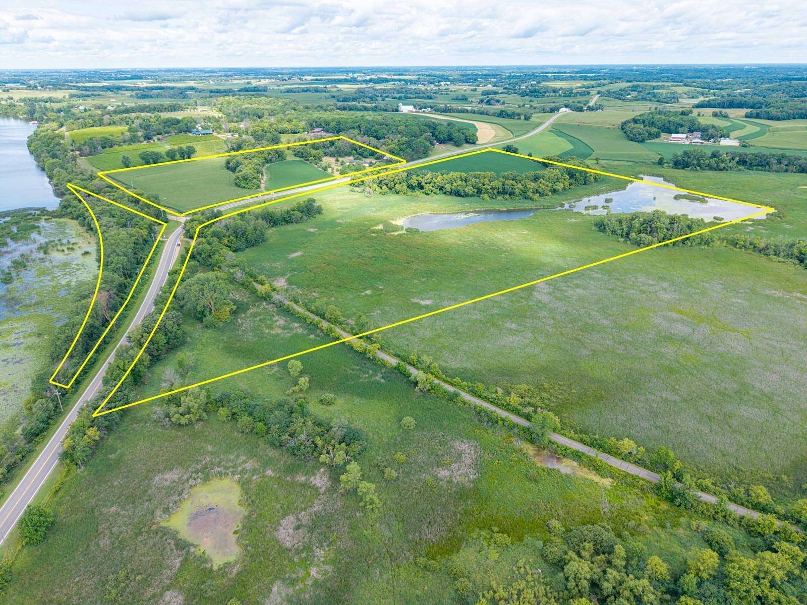 64 Acres of Land with Home for Auction in Waconia, Minnesota