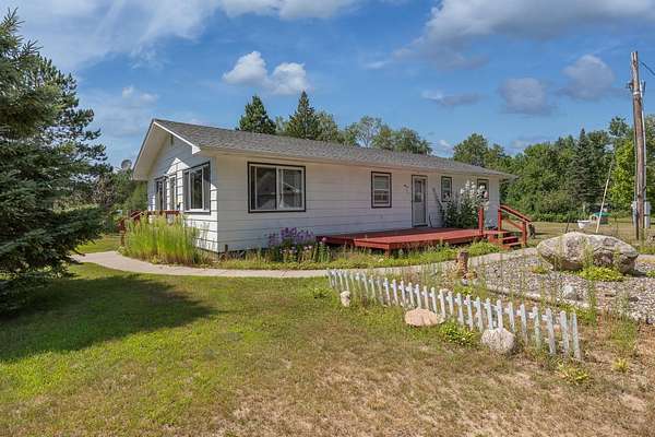 12.5 Acres of Recreational Land with Home for Sale in Longville, Minnesota