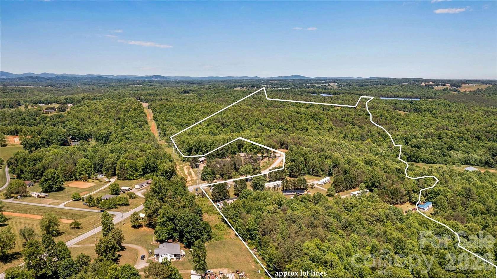34.2 Acres of Recreational & Residential Land for Sale in Taylorsville, North Carolina