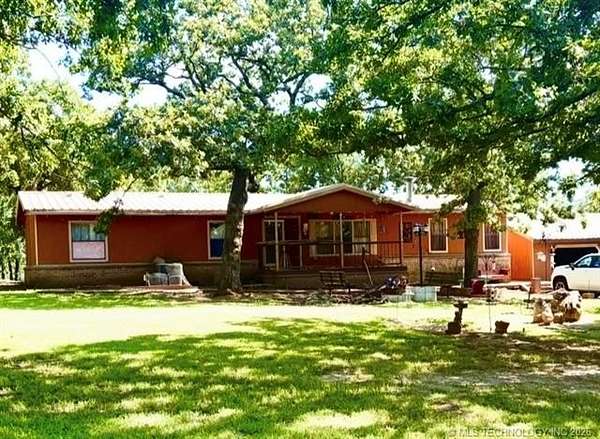 5 Acres of Land with Home for Sale in Skiatook, Oklahoma