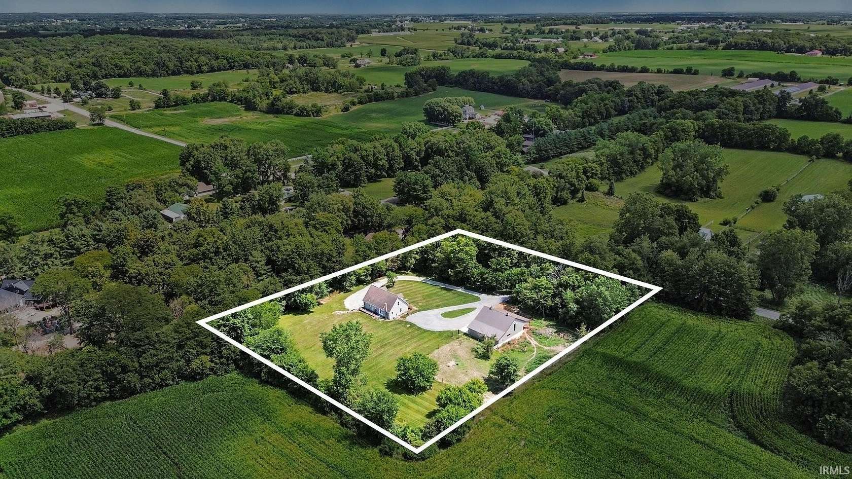 3 Acres of Land with Home for Auction in Goshen, Indiana