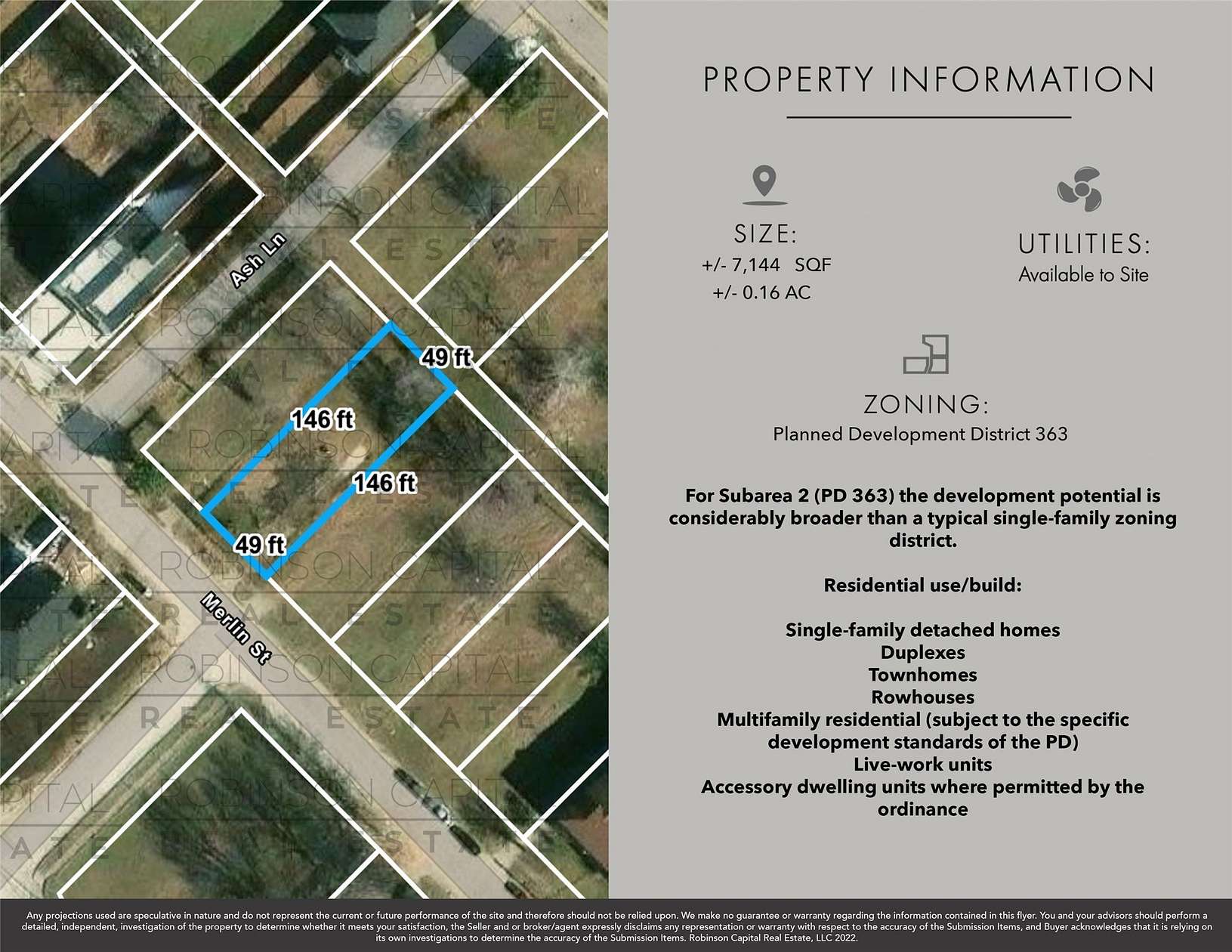 0.17 Acres of Land for Sale in Dallas, Texas