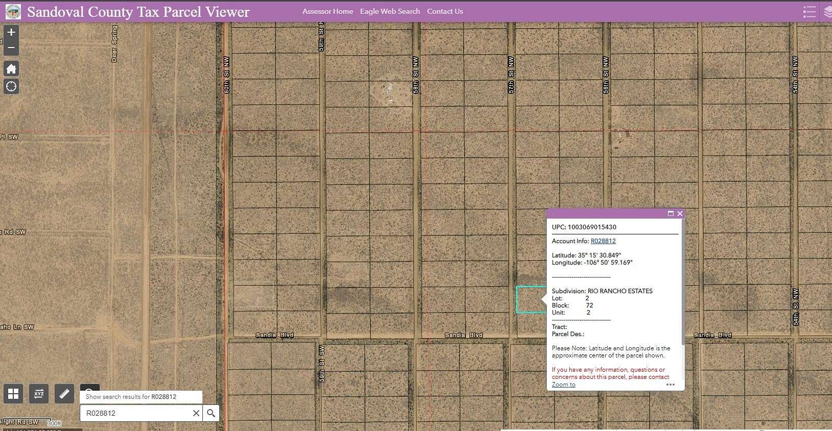 1 Acre of Land for Sale in Rio Rancho, New Mexico