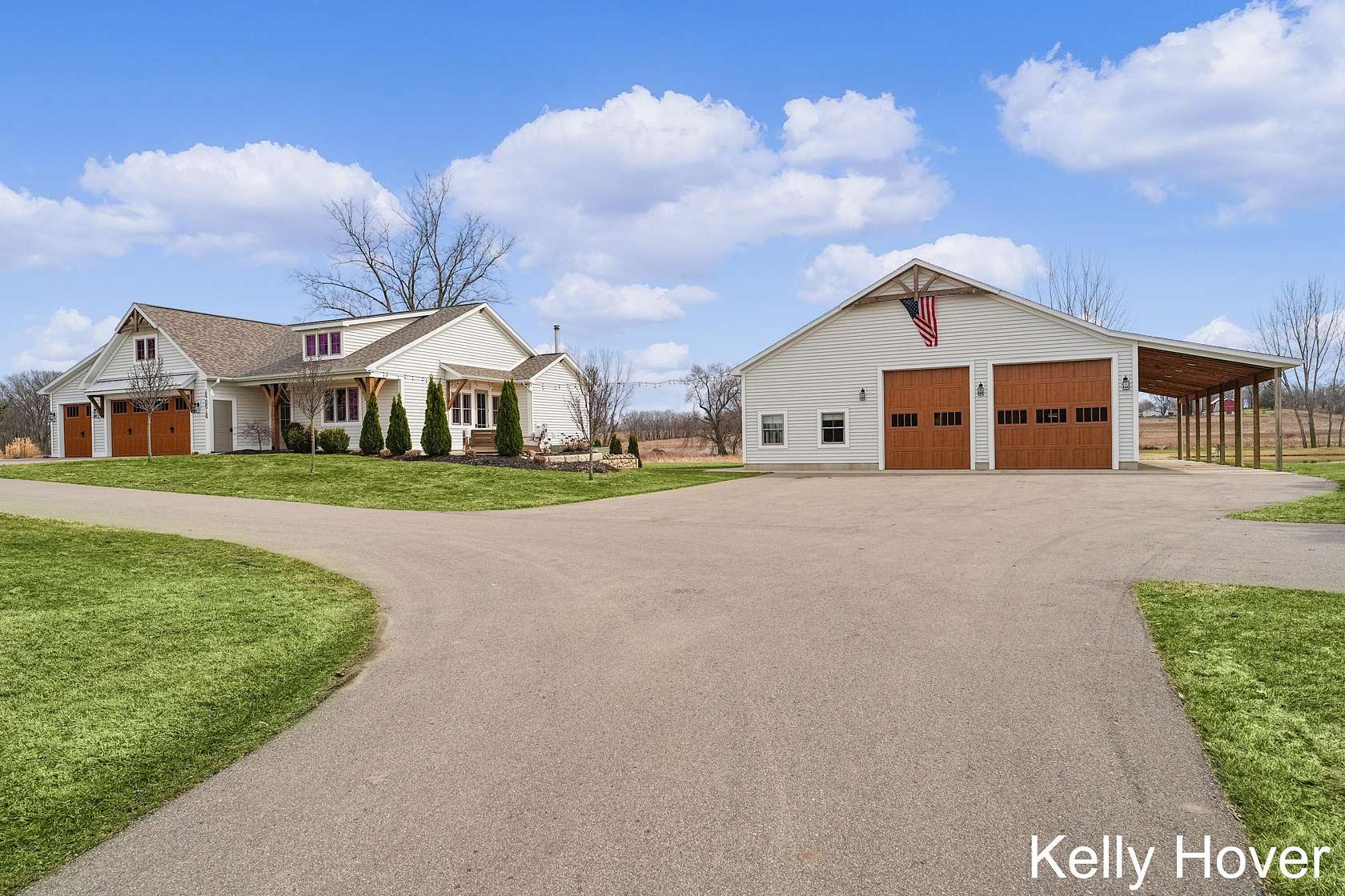 3 Acres of Land with Home for Sale in Byron Center, Michigan