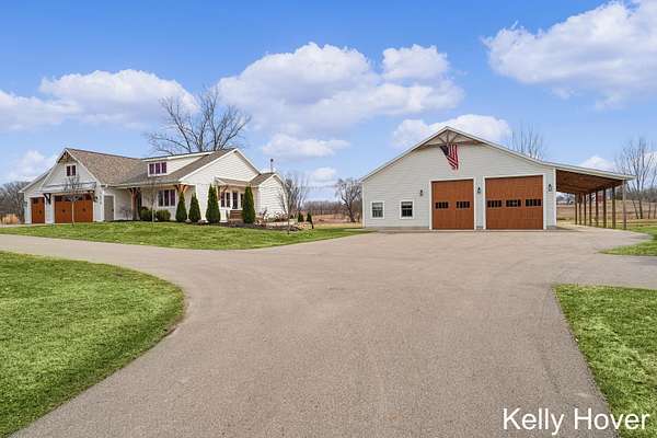 3 Acres of Land with Home for Sale in Byron Center, Michigan