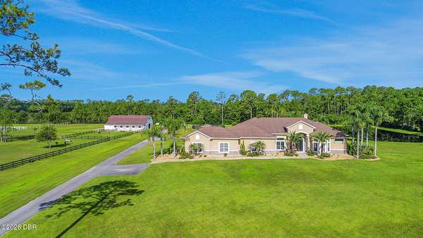 10 Acres of Land with Home for Sale in New Smyrna Beach, Florida