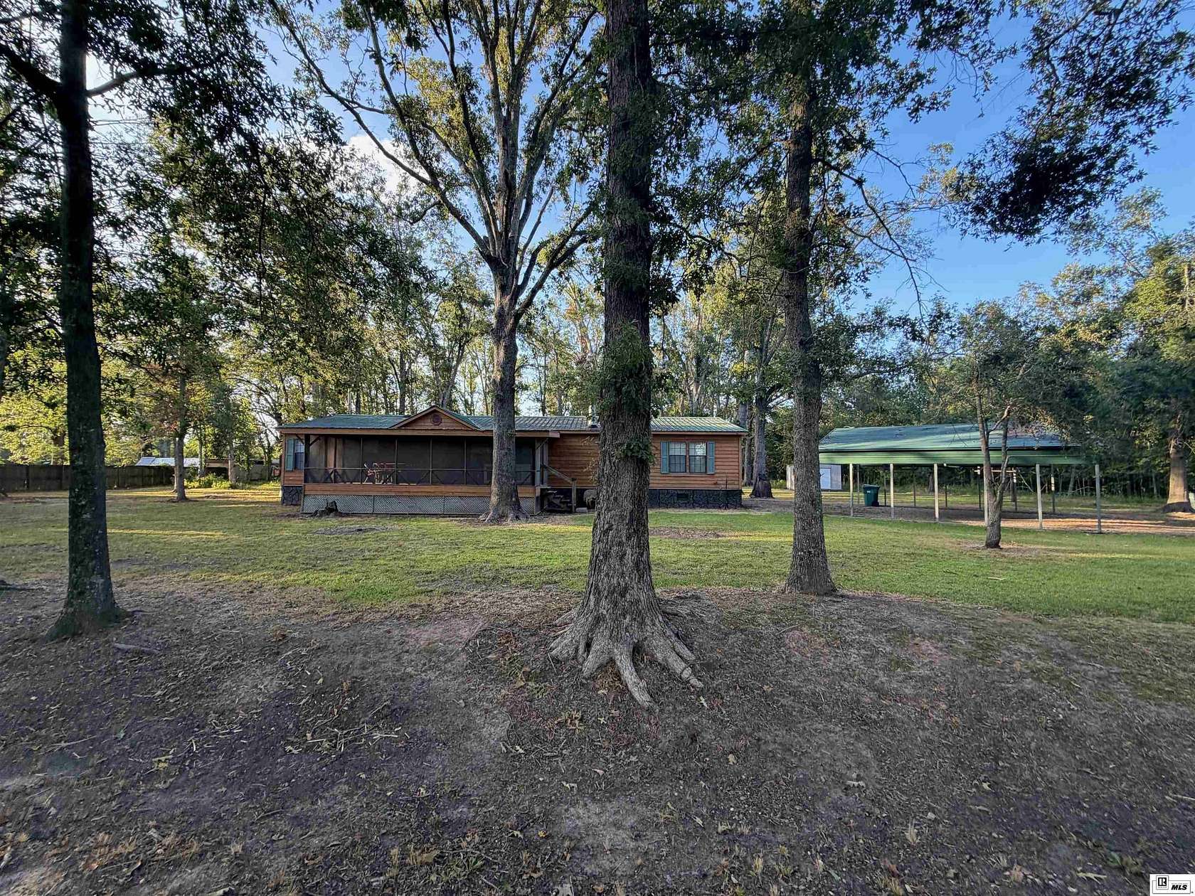 2 Acres of Land with Home for Sale in Oak Ridge, Louisiana