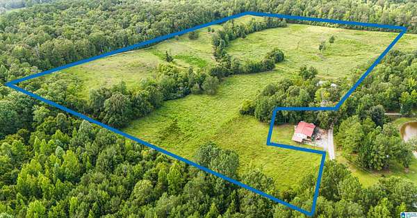 25.5 Acres of Agricultural & Residential Land for Sale in Ohatchee, Alabama