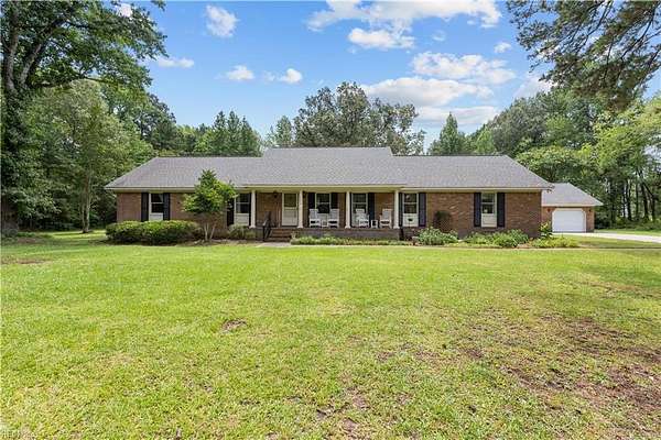 6.4 Acres of Land with Home for Sale in Chesapeake, Virginia